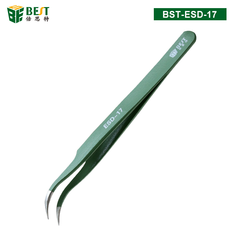 BST-ESD-17 優(yōu)質(zhì)鋼化高級防靜電鑷子