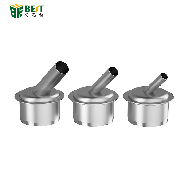 BST-863風(fēng)槍嘴三合一 原裝熱風(fēng)槍嘴 手機維修焊接數(shù)顯拆焊臺彎咀 耐高溫不銹鋼風(fēng)槍咀
