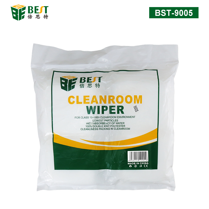 BST-9005 超細(xì)纖維無塵布 工業(yè)擦拭布手機(jī)維修清潔布防靜電纖維不掉毛(4寸/6寸/9寸)